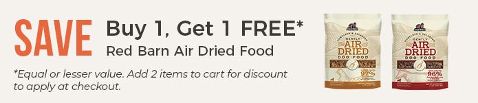 Buy One, Get One FREE - Red Barn Air Dried Dog Food