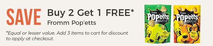 Buy 2, Get 1 Free - Fromm Pop'etts
