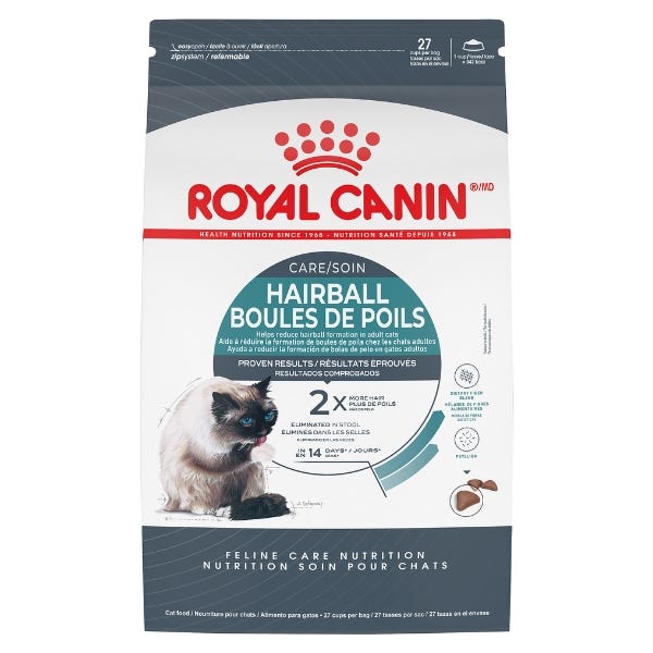 Anti hairball cat food top