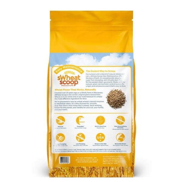 Swheat Scoop Easy Maintenance Cat Litter Buy at Homesalive
