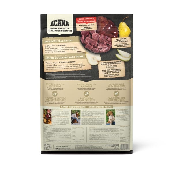 Acana singles duck and pear sale