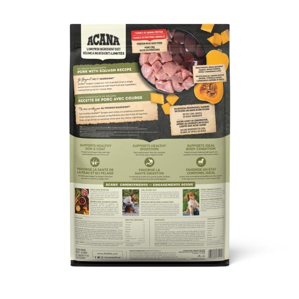 Acana yorkshire pork ingredients sale