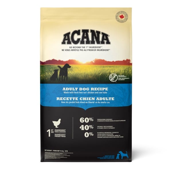 Acana brand dog food clearance
