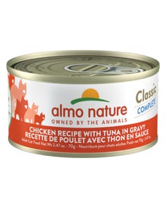 Almo Nature Classic Complete Canned Cat Food - Chicken with Tuna
