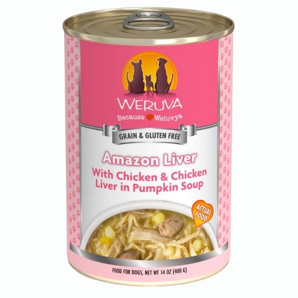 Weruva Amazon Liver Canned Dog Food