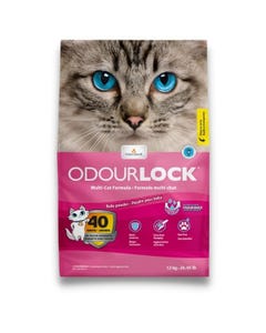 Intersand Odourlock Multi-Cat Clumping Cat Litter - Baby Powder