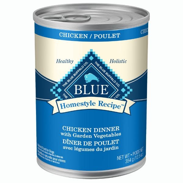 BLUE Homestyle Recipe Chicken Dinner Canned Dog Food Buy at