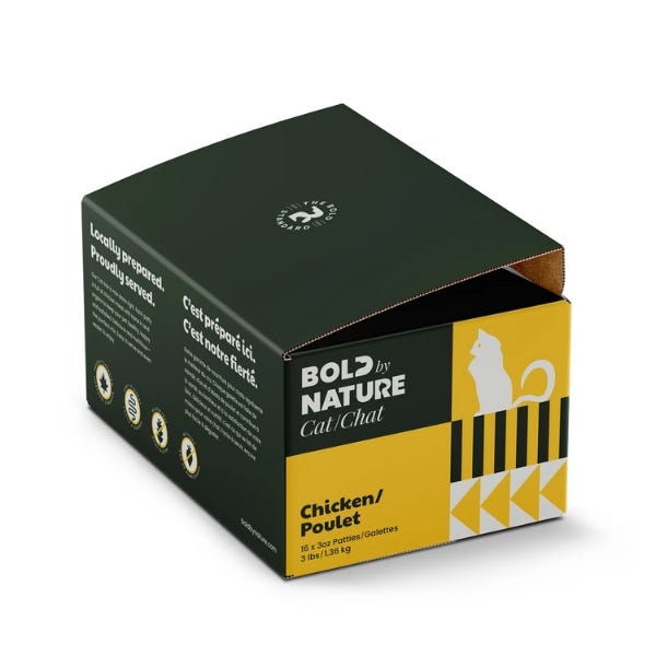 Bold By Nature Raw Chicken Cat Food Buy at Homesalive