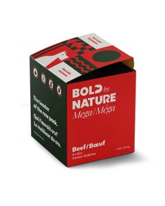 Bold By Nature Mega Raw Beef for Dogs