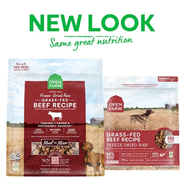 Open farm freeze outlet dried dog food