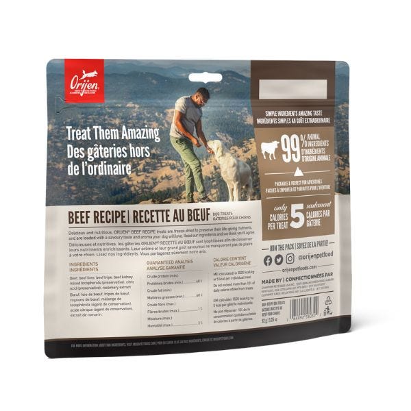 Orijen freeze dried sales adult dog food