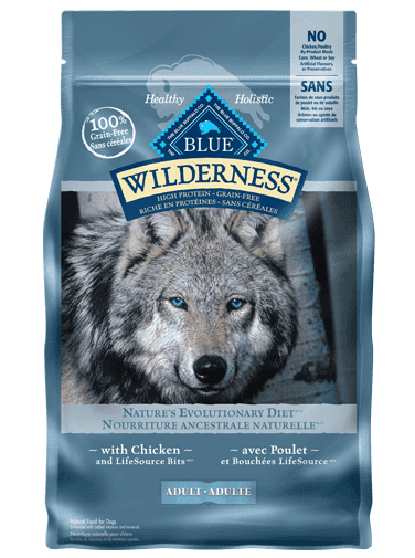 Blue wilderness dog food serving size top