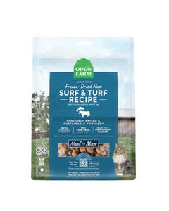 Open Farm Freeze Dried Raw Morsels for Cats - Surf &amp; Turf Recipe