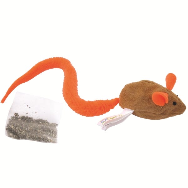 Mouse in the house cat toy clearance