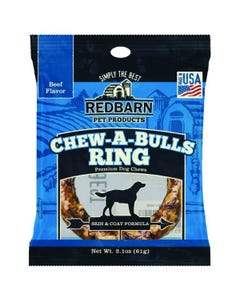Red Barn Chew-a-Bulls Ring - Skin &amp; Coat Formula