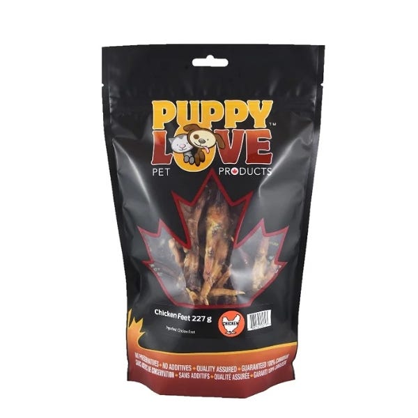 Chicken feet top dog treats