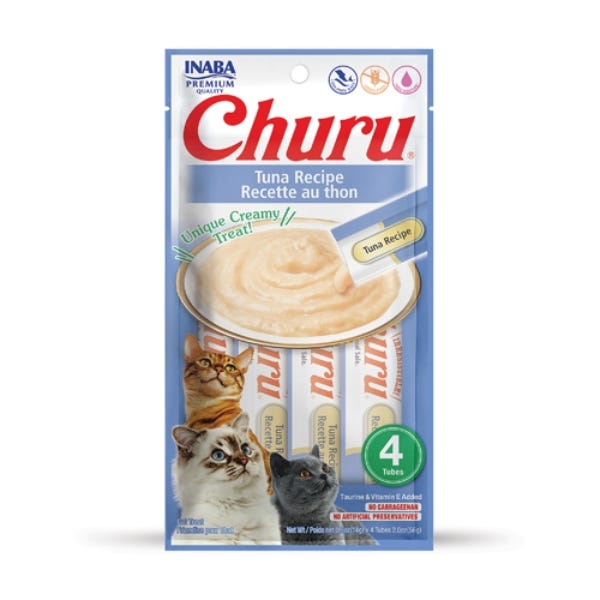 Inaba CIAO Churu Purees Tuna Recipe
