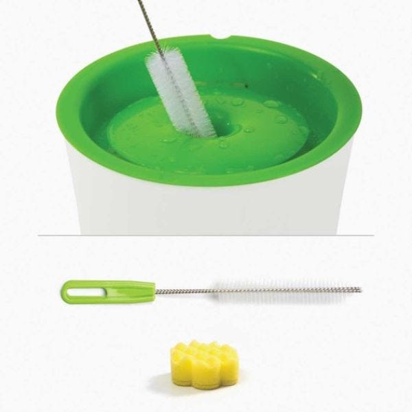 Catit flower fountain cleaning best sale