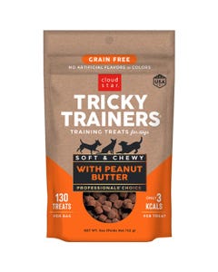 Cloud Star Grain Free Chewy Tricky Trainers - Peanut Butter