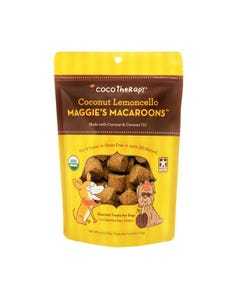 CocoTherapy Maggie&#039;s Macaroons Dog Treats - Coconut Lemoncello