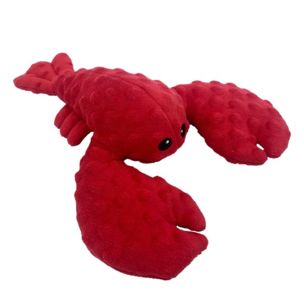 Lobster hotsell dog toy