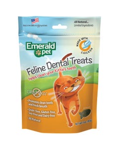 Emerald Pet Feline Dental Treats - Chicken Recipe
