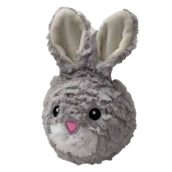 Buy Petlou EZ Squeaky Rabbit Ball Dog Toy in Canada Homes Alive Pets