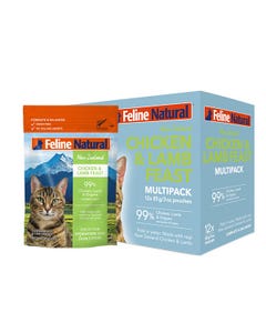 Feline Natural Chicken &amp; Lamb Feast Canned Cat Food
