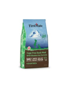 FirstMate Cage Free Duck Meal &amp; Blueberries Formula for Cats