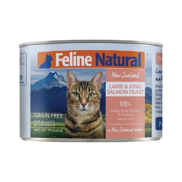 Feline Natural Lamb Salmon Feast Canned Cat Food Buy at