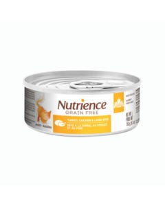 Nutrience Grain-Free Canned Cat Food - Turkey, Chicken, &amp; Liver Pâté