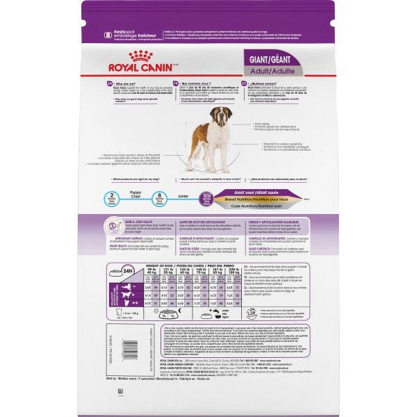 Large breed royal canin outlet