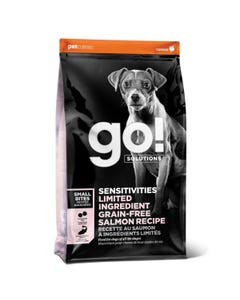 Go! Solutions Sensitivities Limited Ingredient Grain-Free Dry Food for Dogs - Salmon Small Bites Recipe