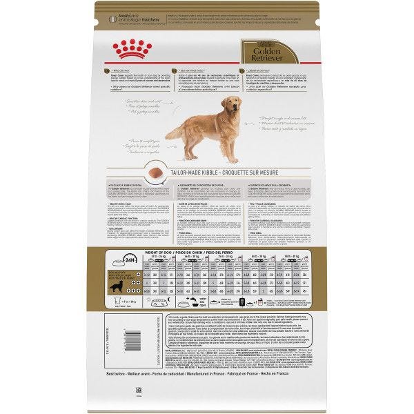 Golden retriever 2025 royal canin puppy