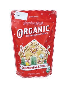 Grandma Lucy&#039;s Limited Edition Organic Gingerbread Oven-Baked Holiday Dog Treats