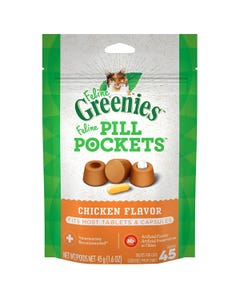 Feline Greenies Pill Pockets Chicken Flavour