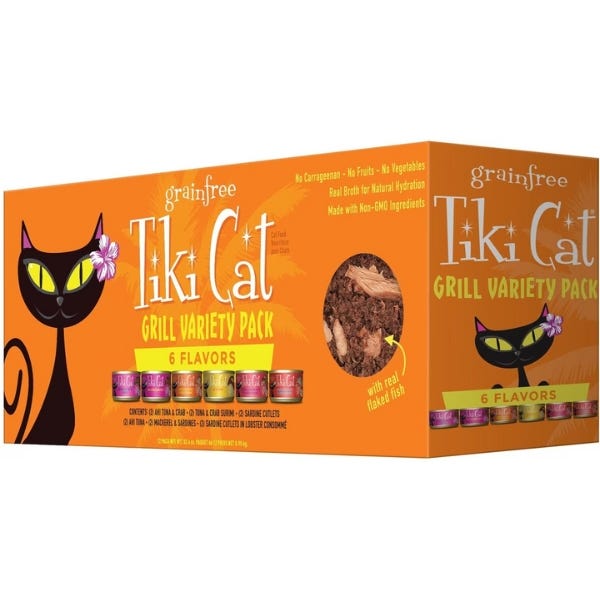 Tiki Cat Wet Cat Food Grill King Kamehameha Variety Pack Buy