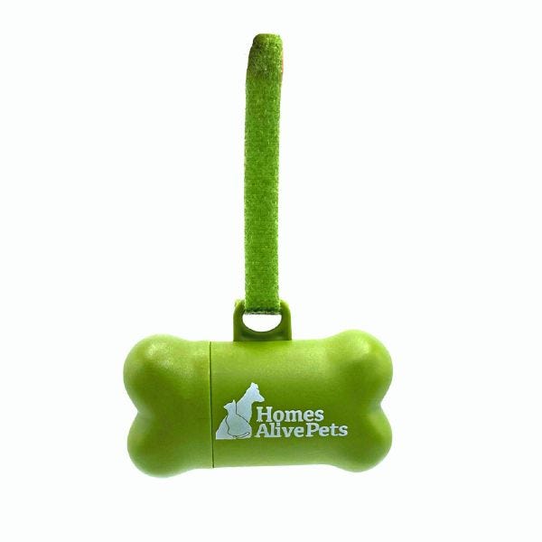 Homes Alive Pets Plastic Poop Bag Dispenser
