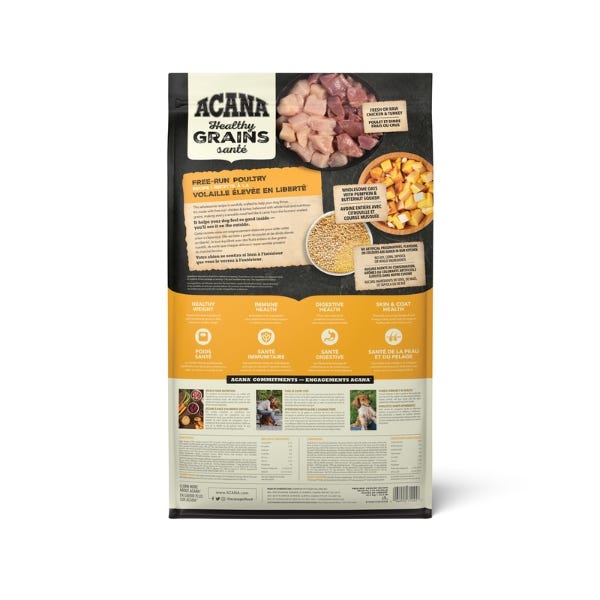 Acana Healthy Grains Free Run Poultry Recipe Buy at Homesalive