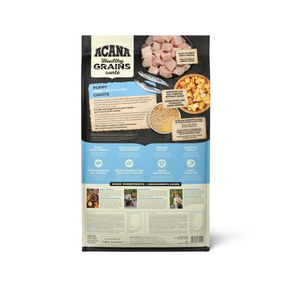 Acana puppy deals food ingredients