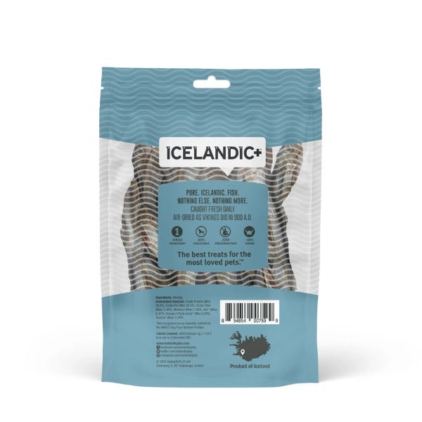 Icelandic Herring Whole Fish Cat Treats Buy at Homesalive
