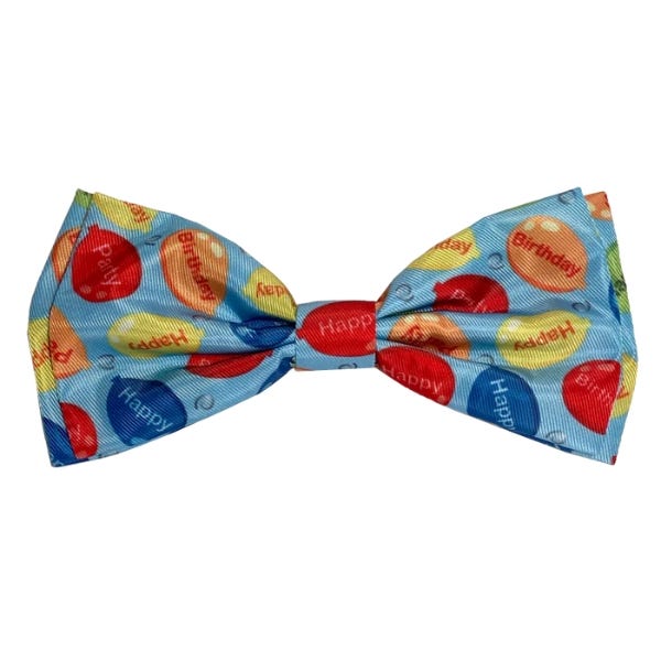 Blue bow tie dog collar clearance