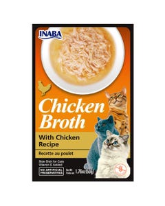 Inaba Chicken Broth Side Dish for Cats - Chicken Recipe