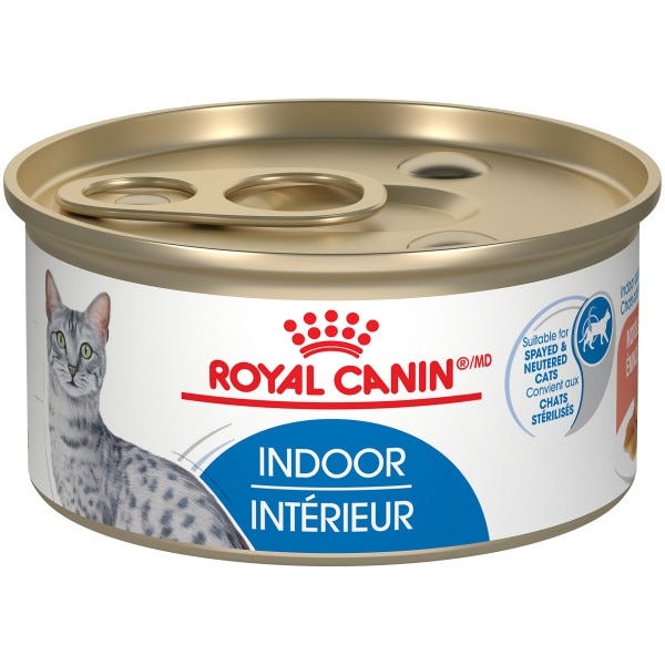 Royal Canin Indoor Adult Morsels in Gravy Canned Cat Food