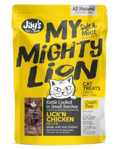 Jay&#039;s My Mighty Lion Cat Treats - Lick&#039;n Chicken