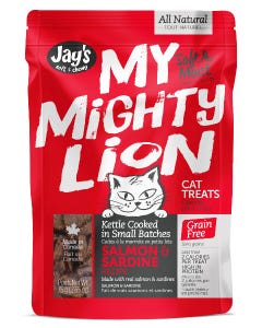Jay&#039;s My Mighty Lion Cat Treats - Salmon &amp; Sardine Recipe