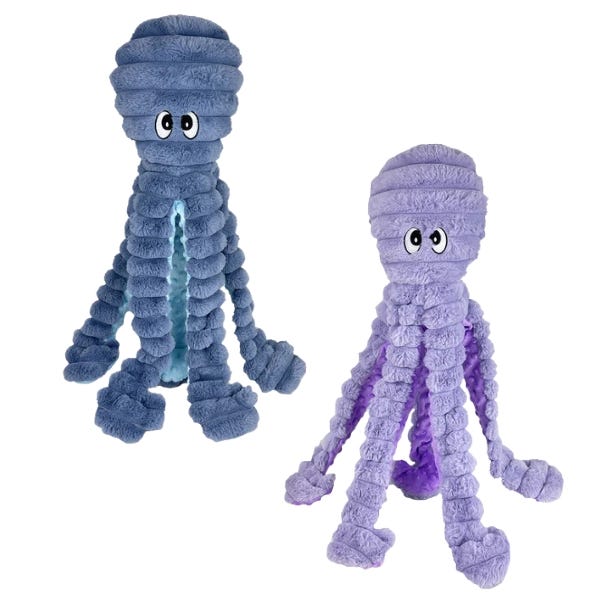 Giant octopus dog toy 2025