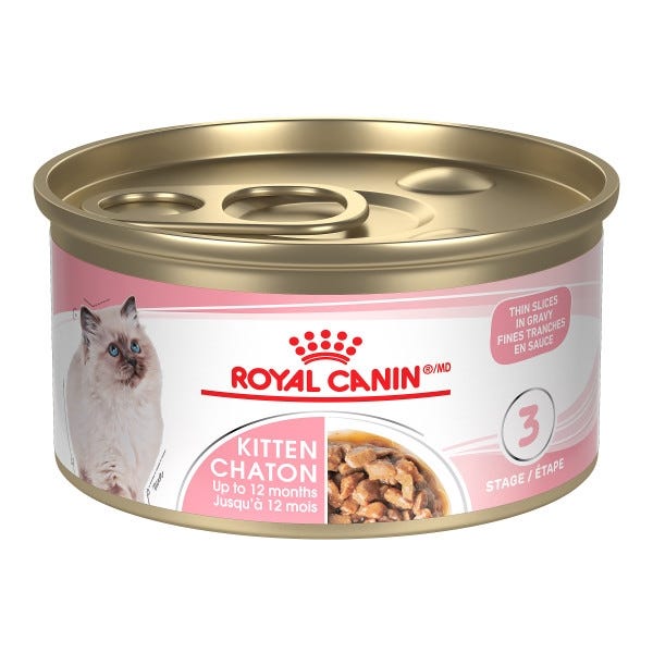 Royal Canin Kitten Thin Slices In Gravy Canned Cat Food