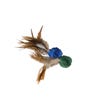 KONG Naturals Crinkle Ball with Feathers