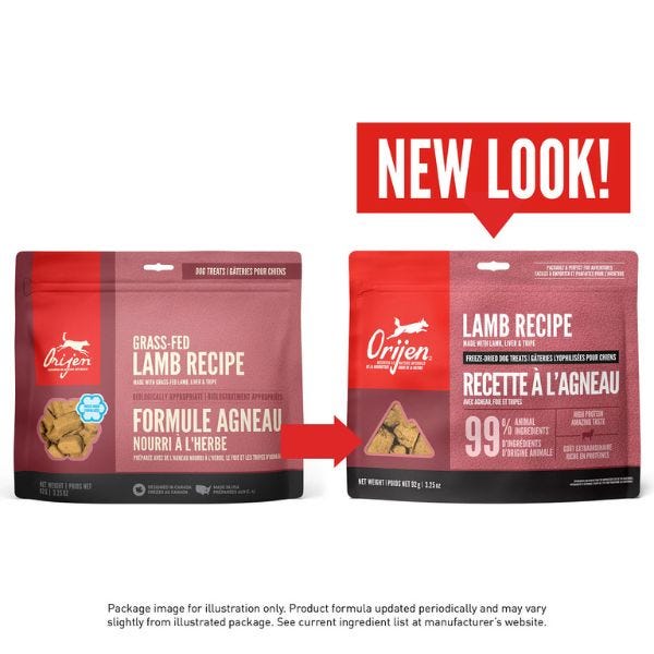 Orijen lamb treats shop